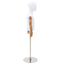 Justerbar 120-157 cm Mannequin med Base Unisex PP Hvid