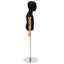 Justerbar 120-157 cm Mannequin med Base Unisex PP Sort