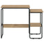 Skrivebord med opbevaring Artisan-eg 100 x 50 x 75 cm