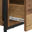 Skrivebord med opbevaring Egetræ 100 x 50 x 75 cm