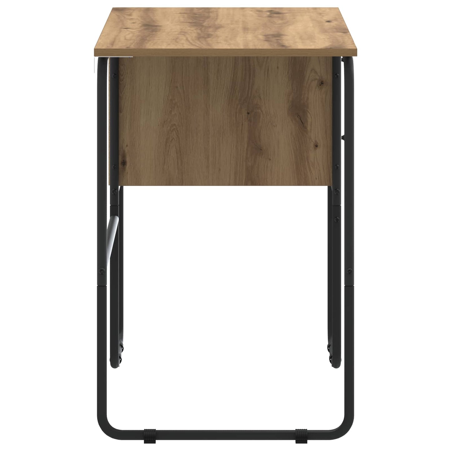 Skrivebord med opbevaring Artisan-eg 100 x 50 x 75 cm