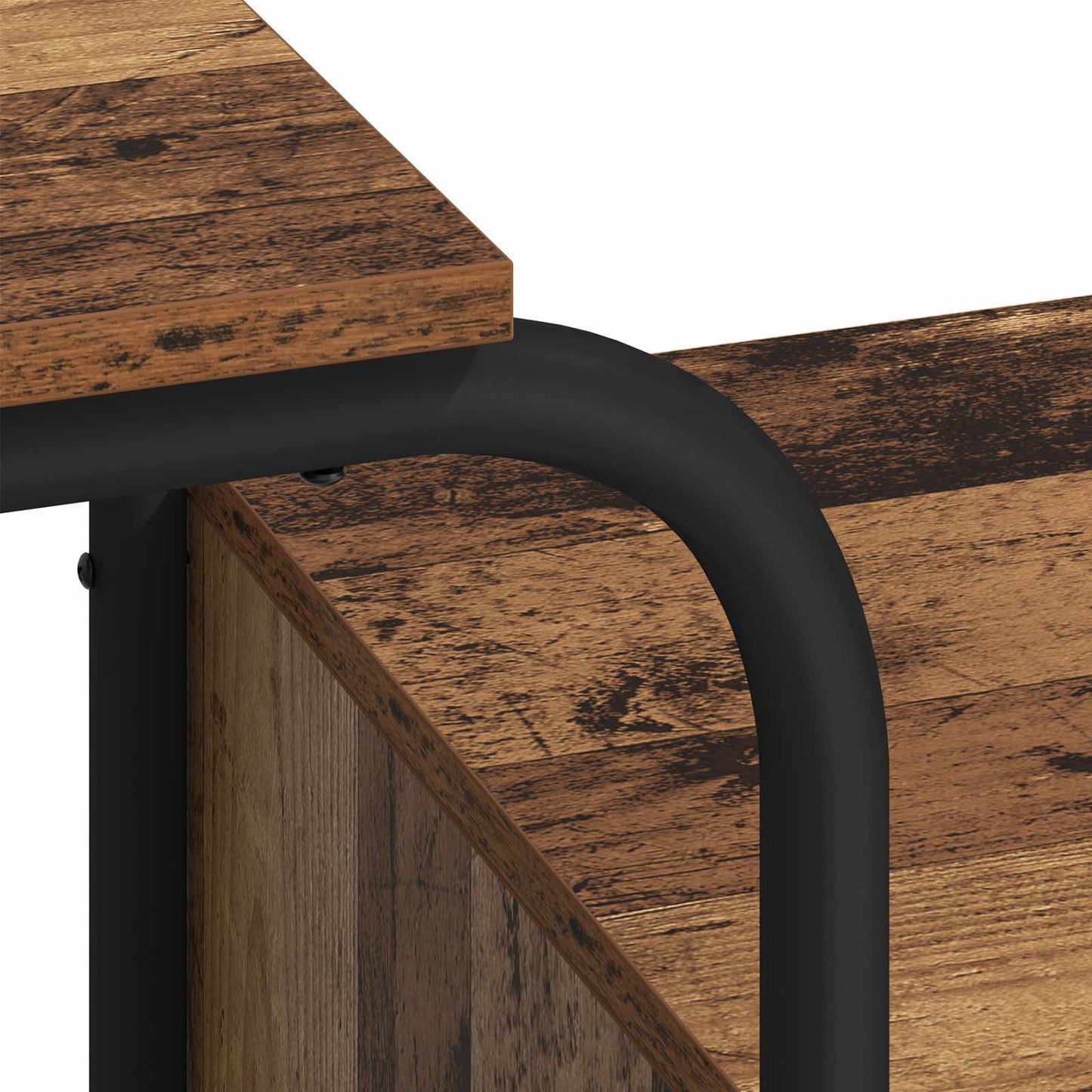 Skrivebord med opbevaring Egetræ 145 x 50 x 75 cm