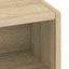 Skrivebord med opbevaring Sonoma-eg 60 x 50 x 91 cm