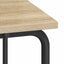 Skrivebord med opbevaring Sonoma-eg 60 x 50 x 91 cm