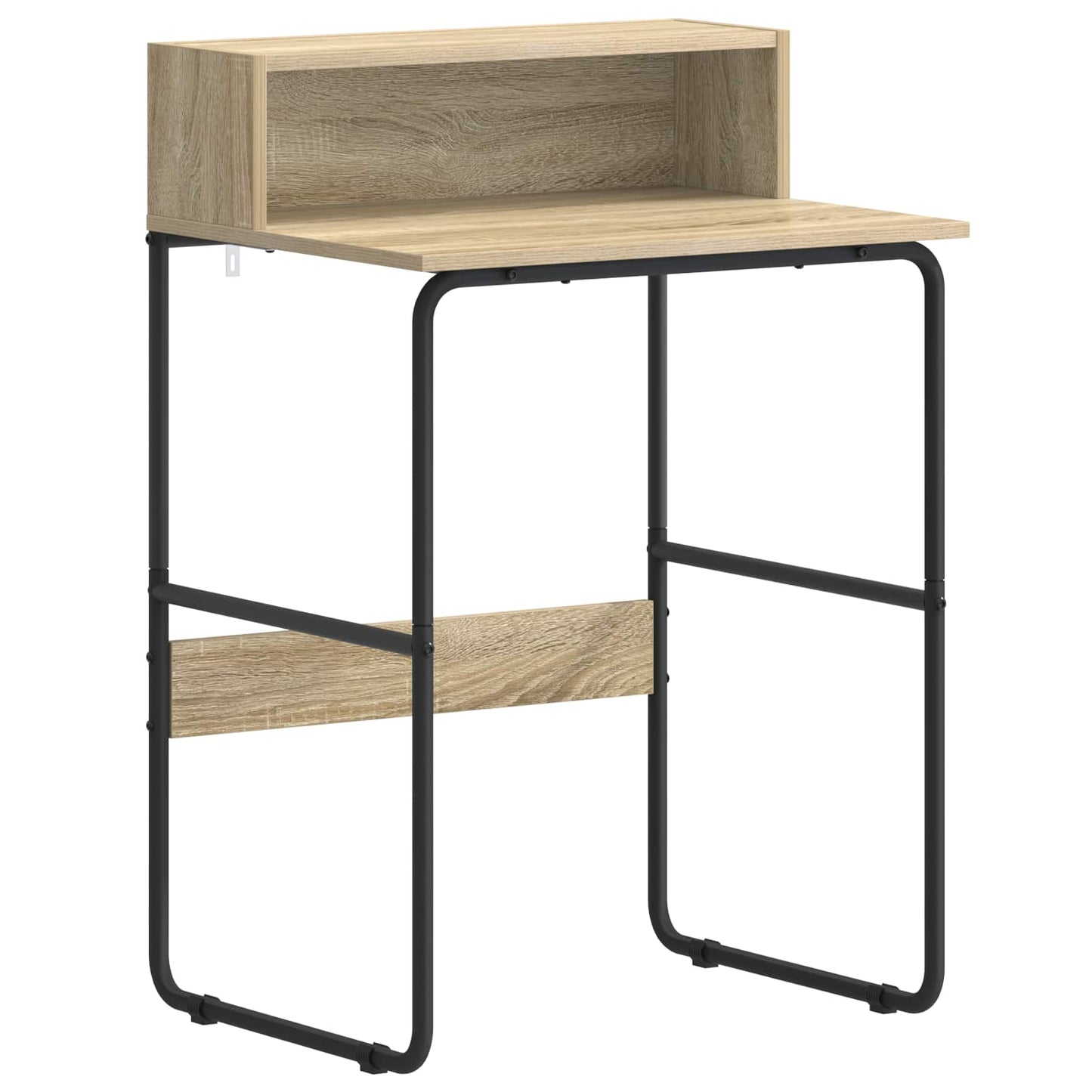 Skrivebord med opbevaring Sonoma-eg 60 x 50 x 91 cm