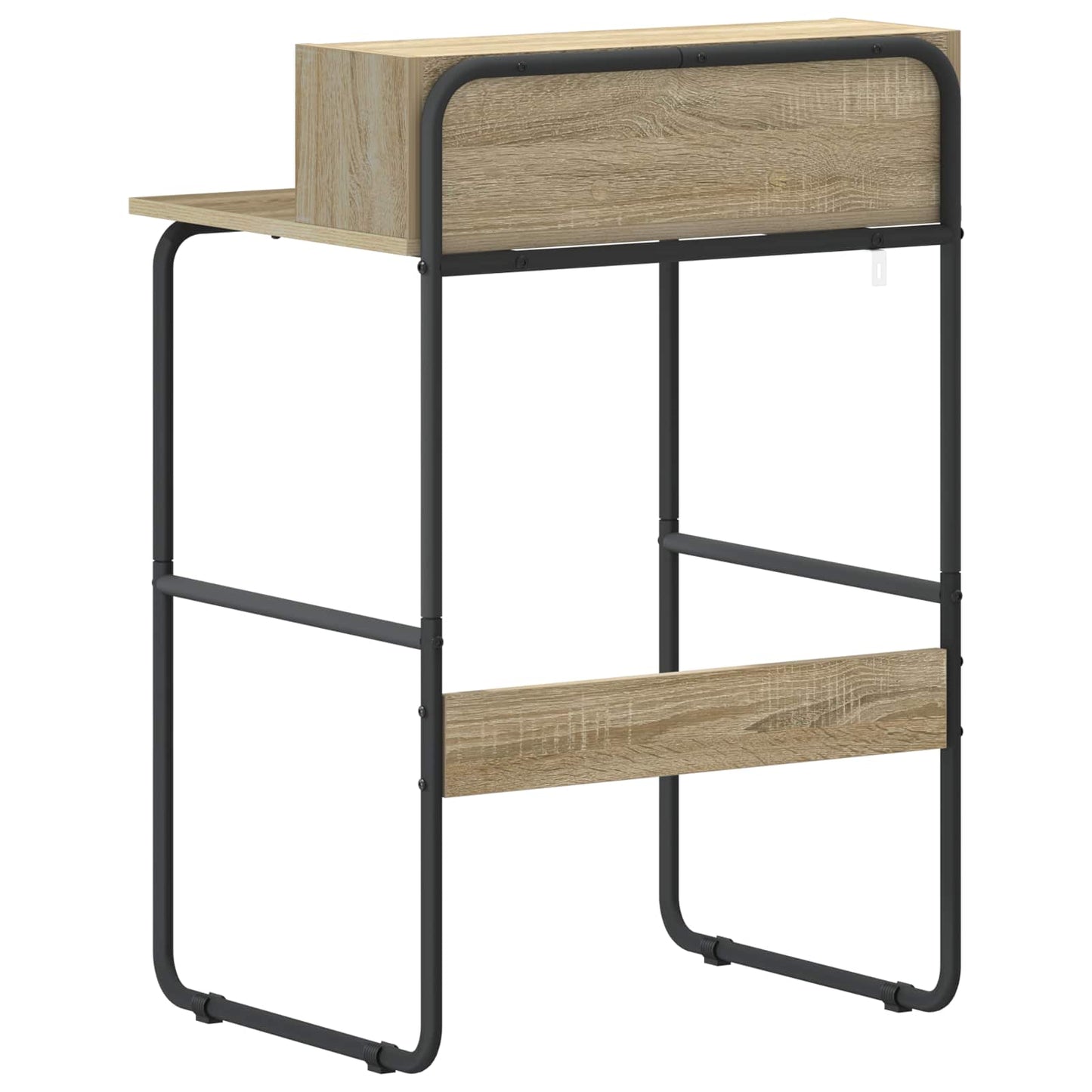 Skrivebord med opbevaring Sonoma-eg 60 x 50 x 91 cm