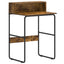 Skrivebord med opbevaring Røget eg 60 x 50 x 91 cm