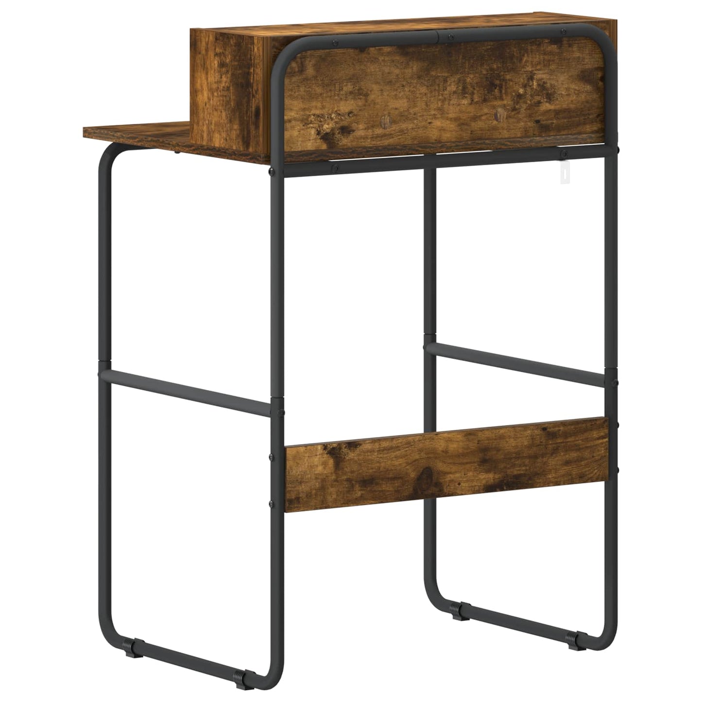 Skrivebord med opbevaring Røget eg 60 x 50 x 91 cm