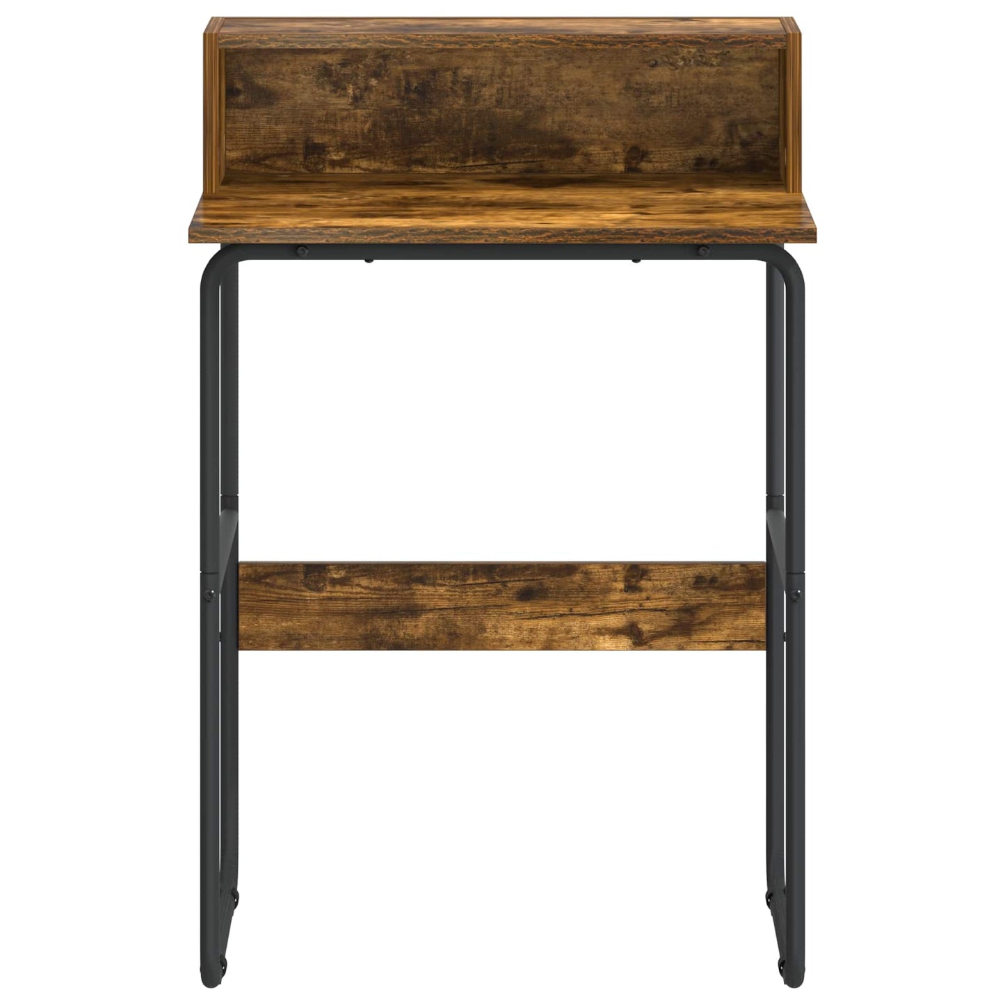 Skrivebord med opbevaring Røget eg 60 x 50 x 91 cm