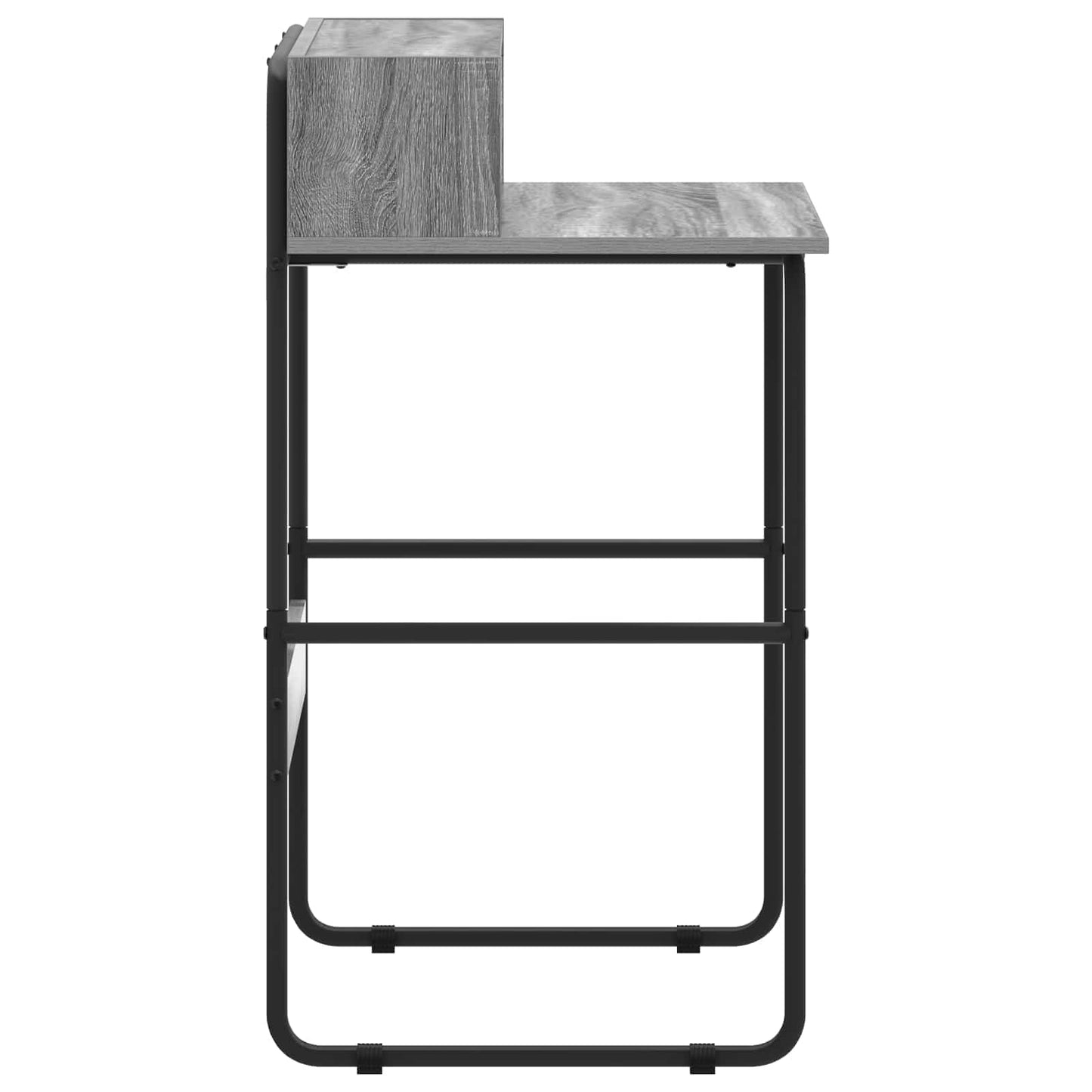 Skrivebord med opbevaring Grå Sonoma 60 x 50 x 91 cm