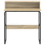 Skrivebord med opbevaring Sonoma-eg 80 x 50 x 91 cm