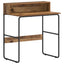 Skrivebord med opbevaring Egetræ 80 x 50 x 91 cm