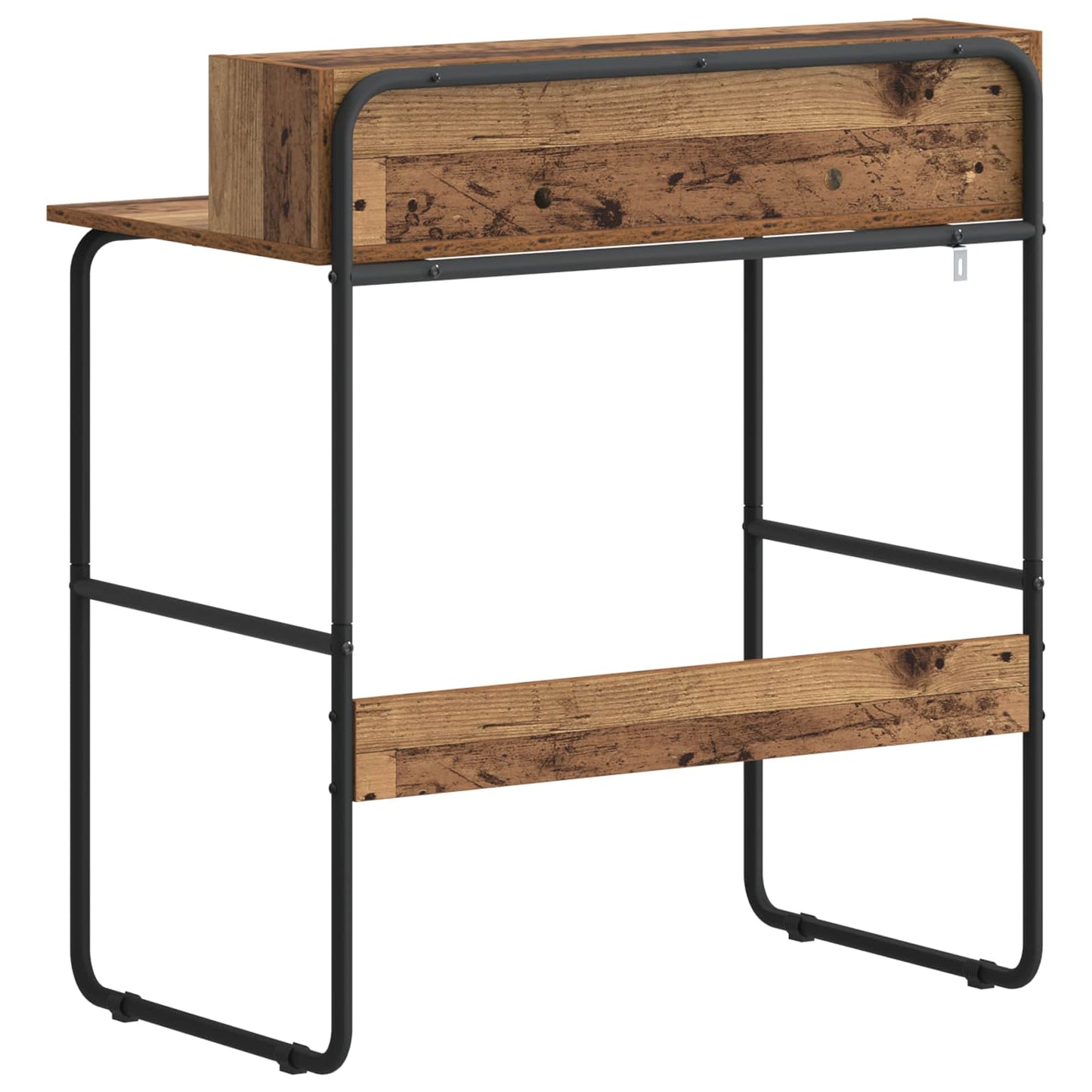 Skrivebord med opbevaring Egetræ 80 x 50 x 91 cm