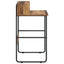 Skrivebord med opbevaring Egetræ 80 x 50 x 91 cm