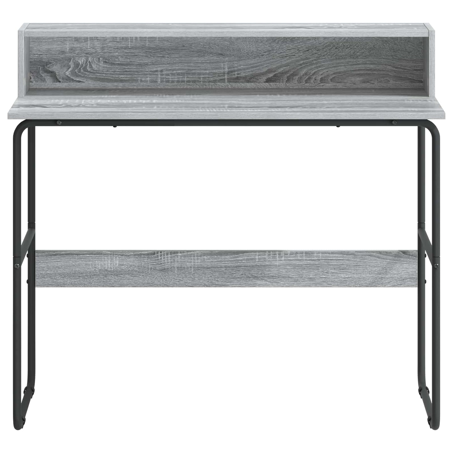 Skrivebord med opbevaring Grå Sonoma 100 x 50 x 91 cm