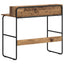 Skrivebord med opbevaring Egetræ 100 x 50 x 91 cm
