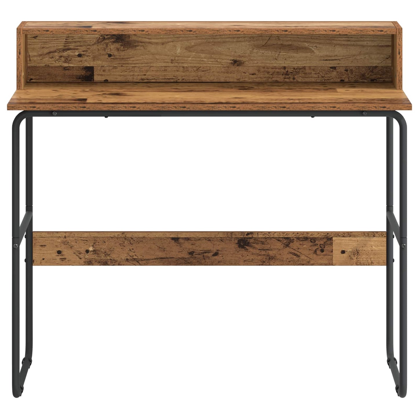 Skrivebord med opbevaring Egetræ 100 x 50 x 91 cm