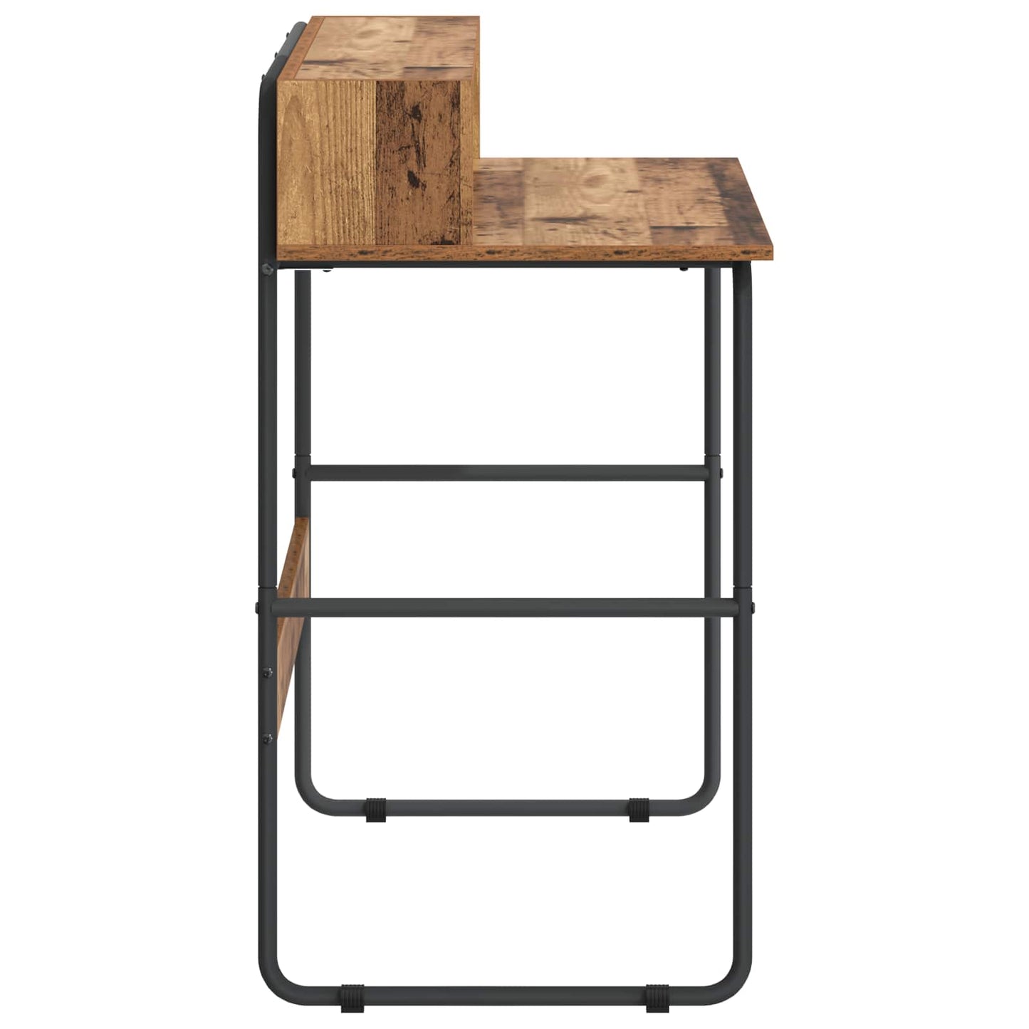 Skrivebord med opbevaring Egetræ 100 x 50 x 91 cm