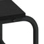 Skrivebord med opbevaring Sort eg 113,5 x 52 x 75,5 cm