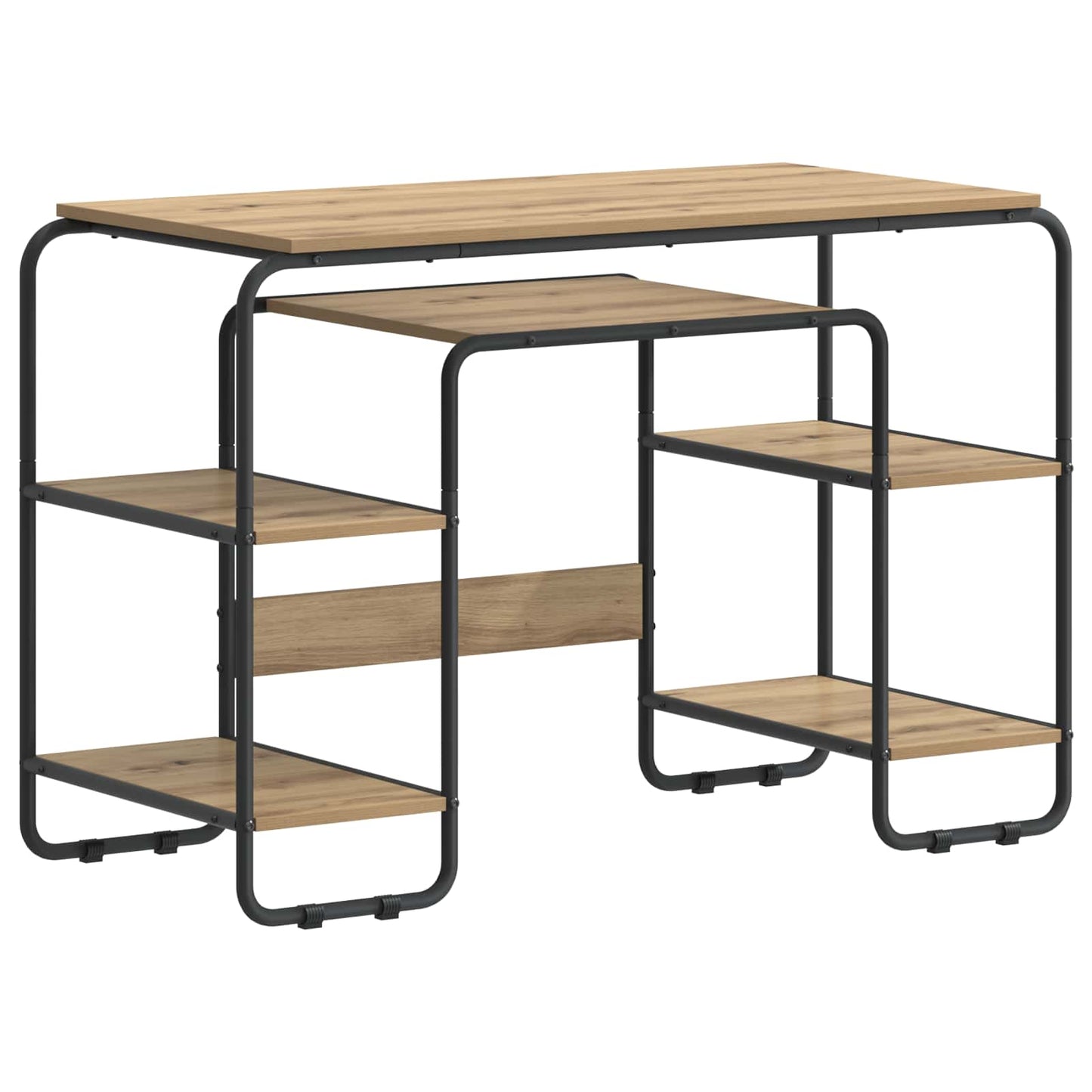Skrivebord med opbevaring Artisan-eg 113,5 x 52 x 75,5 cm
