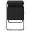Skrivebord med opbevaring Sort eg 120 x 50,5 x 75,5 cm