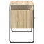 Skrivebord med opbevaring Sonoma-eg 120 x 50,5 x 75,5 cm