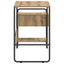 Skrivebord med opbevaring Artisan-eg 131,5 x 50 x 75,5 cm
