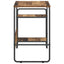 Skrivebord med opbevaring Egetræ 131,5 x 50 x 75,5 cm
