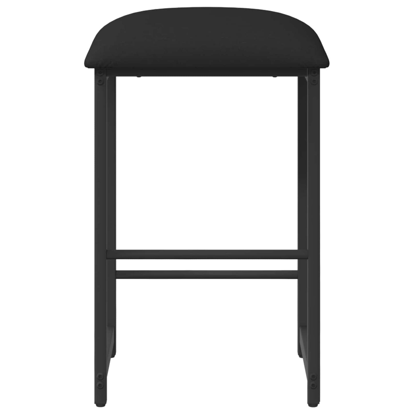 Barbænk Sort 40 x 32 x 74 cm Konstrueret træ