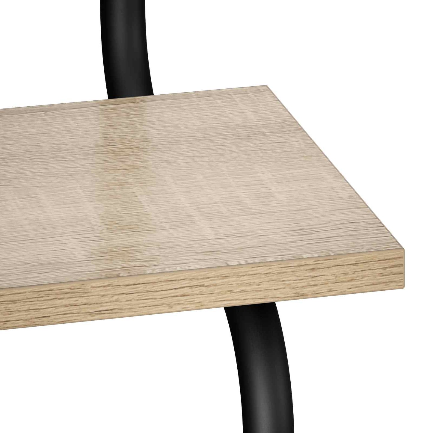 Væghylde med 2 niveauer Sonoma-eg 60 x 24,5 x 61 cm
