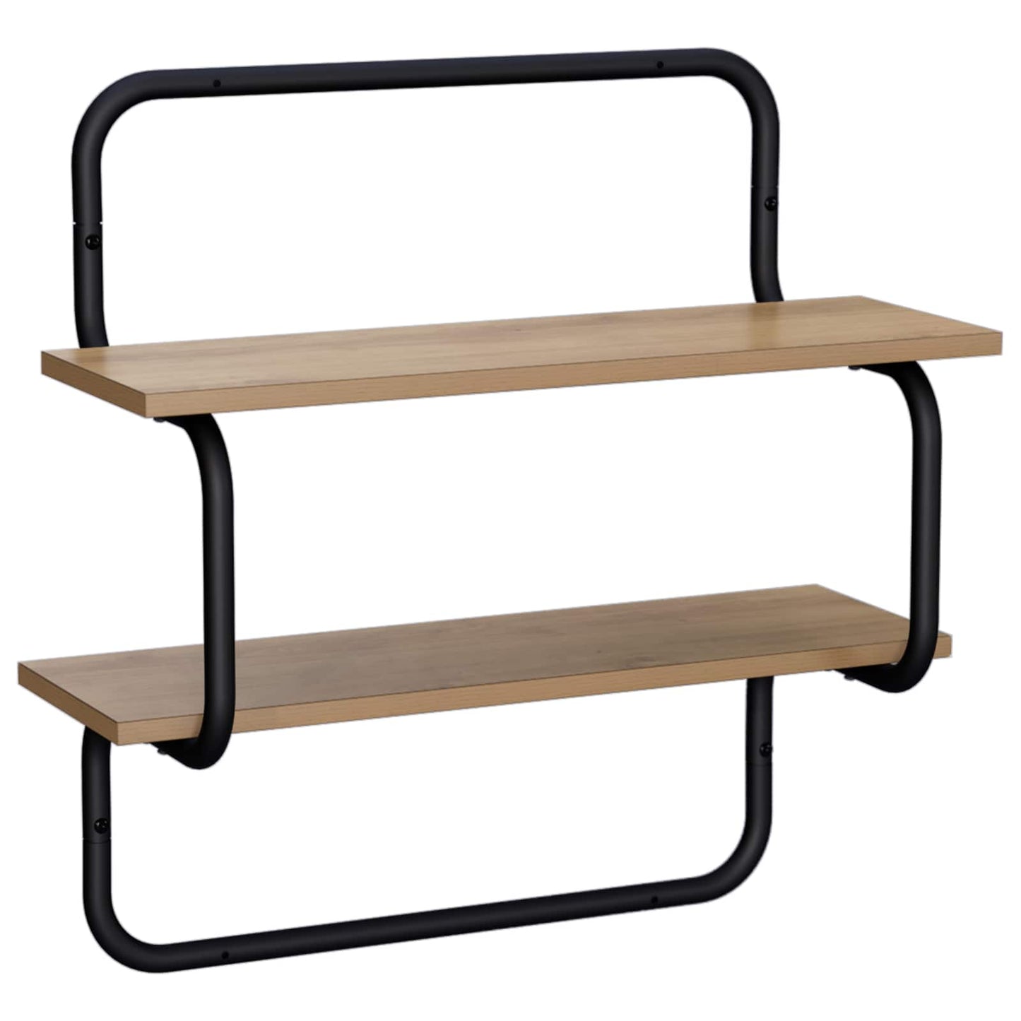 2-lags væghylde Artisan-eg 60 x 24,5 x 61 cm Konstrueret træ