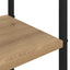 Knagerække med sko bænk Artisan-eg 120,5 x 34 x 190 cm