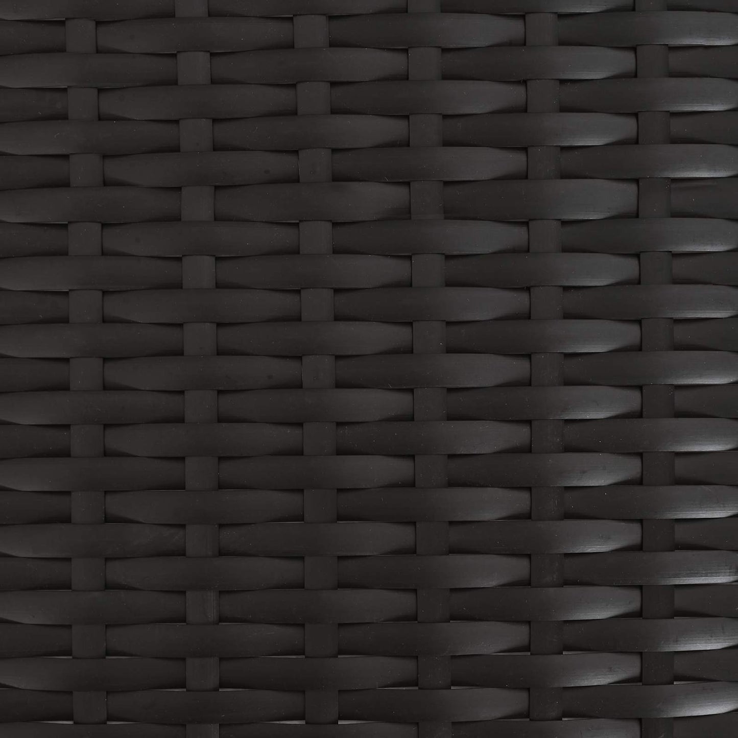 Havemøbel Bord Sort og naturlig 100 x 55 x 37 cm