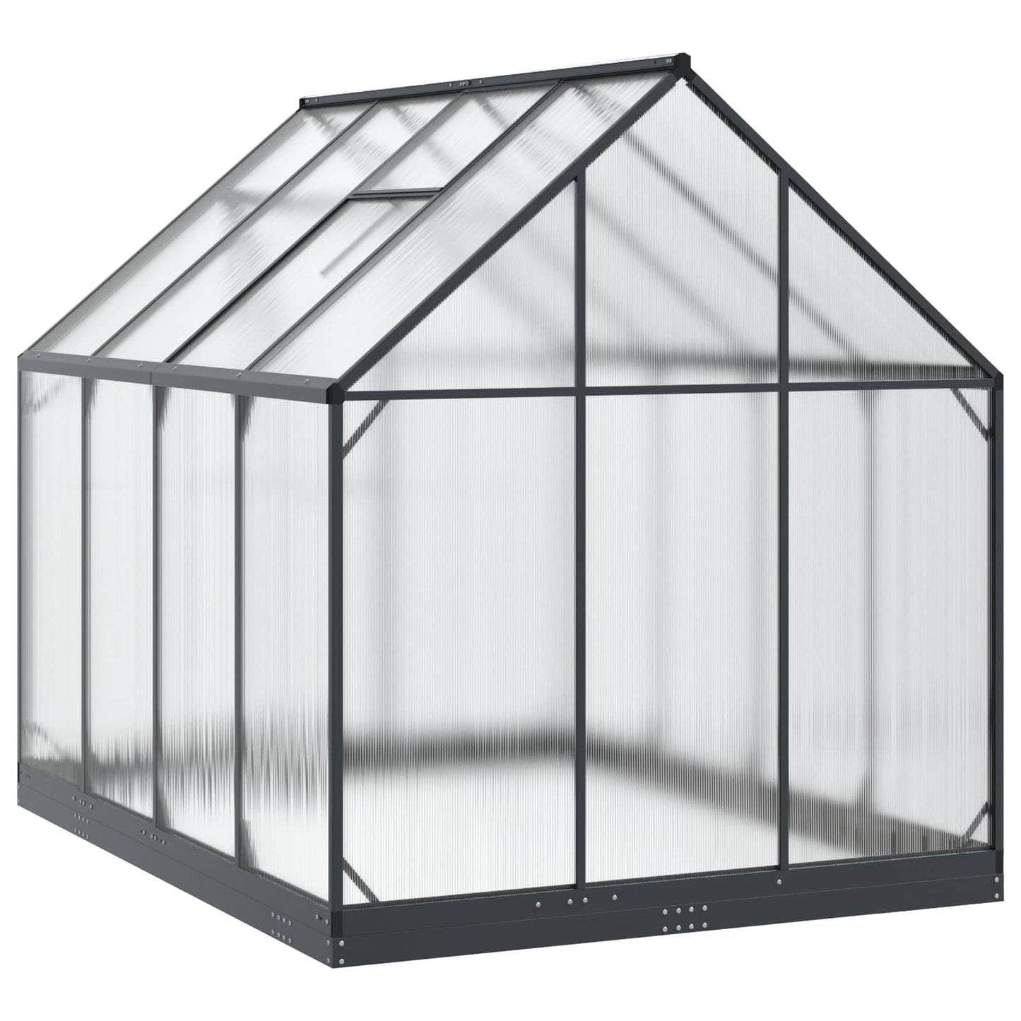 Have Drivhus med dør med lås Antracit 183,5 x 243,5 x 207 cm