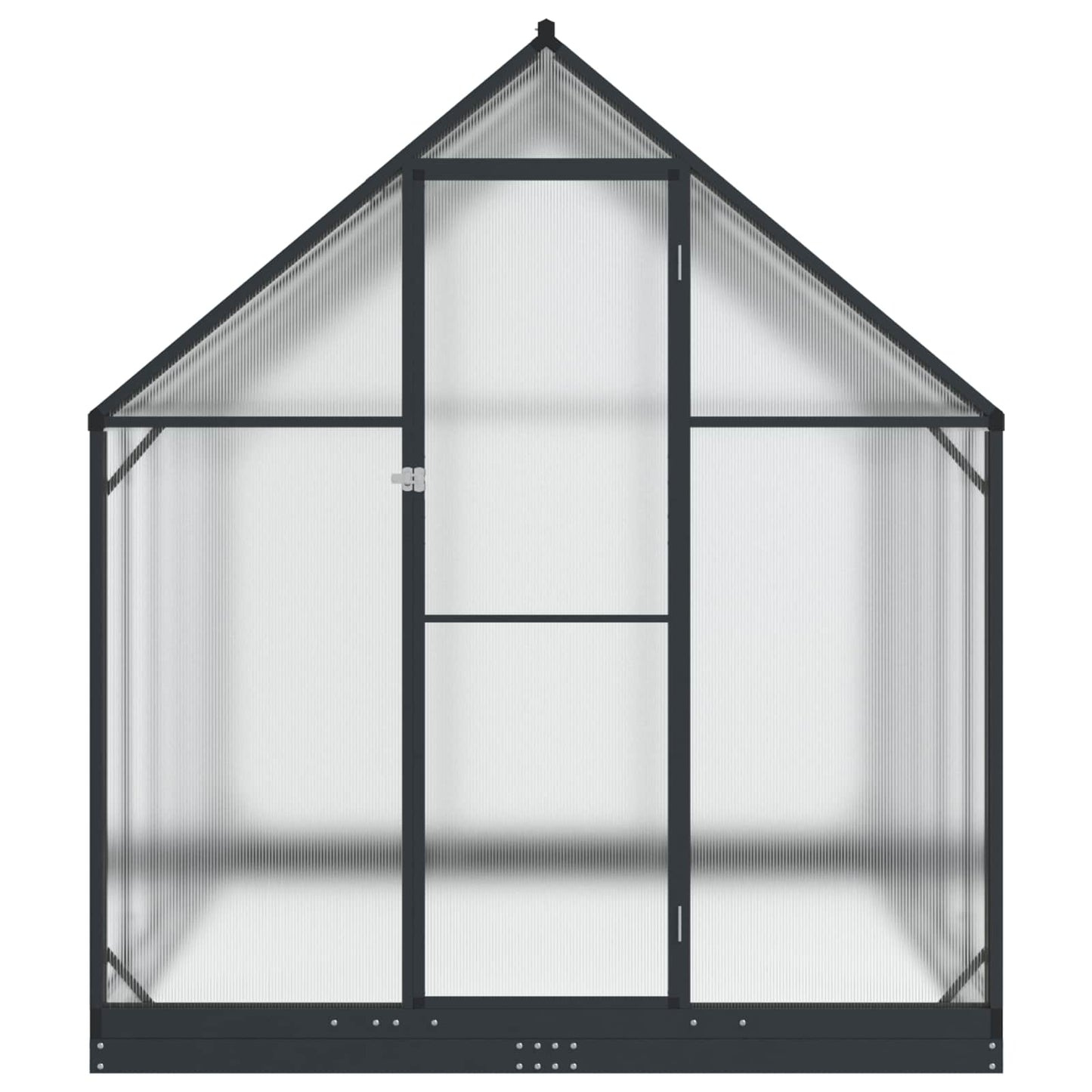 Have Drivhus med dør med lås Antracit 183,5 x 303,5 x 207 cm