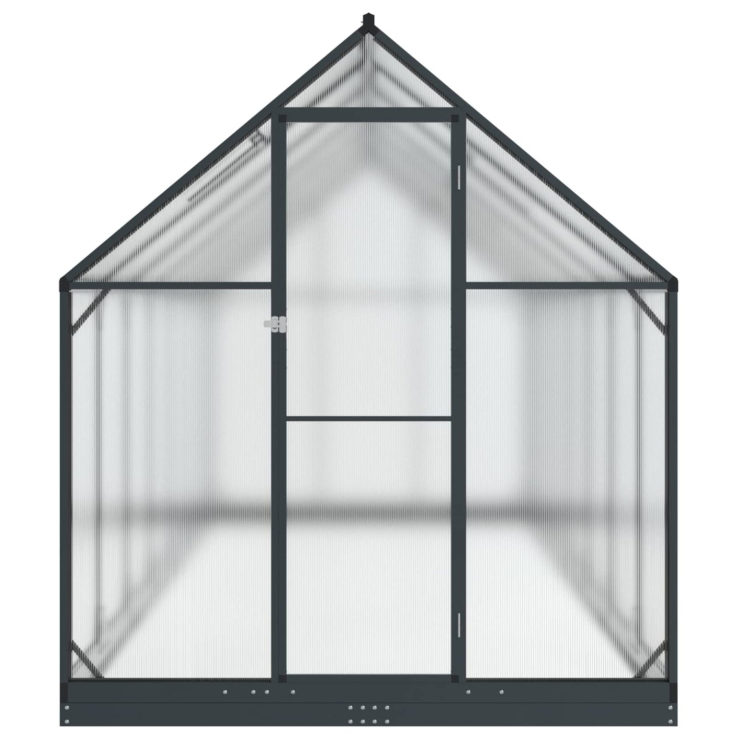 Have Drivhus med dør med lås Antracit 183,5 x 423,5 x 207 cm