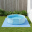 Poolbundmåtte 50 pcs Blå 18 m² EVA skum