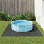Poolbundmåtte 12 pcs Sort 4,32 m² EVA skum