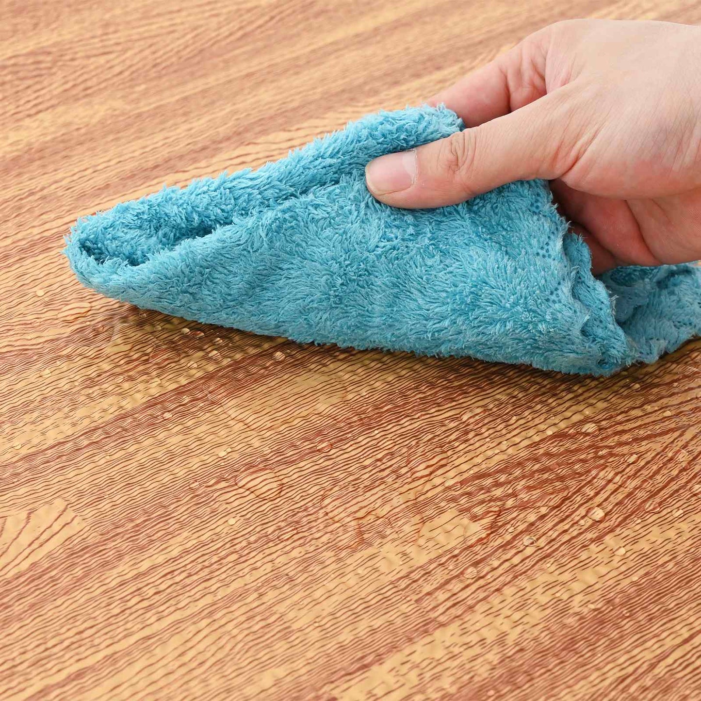 Poolbundmåtte 6 pcs træ 2,16 m² EVA skum