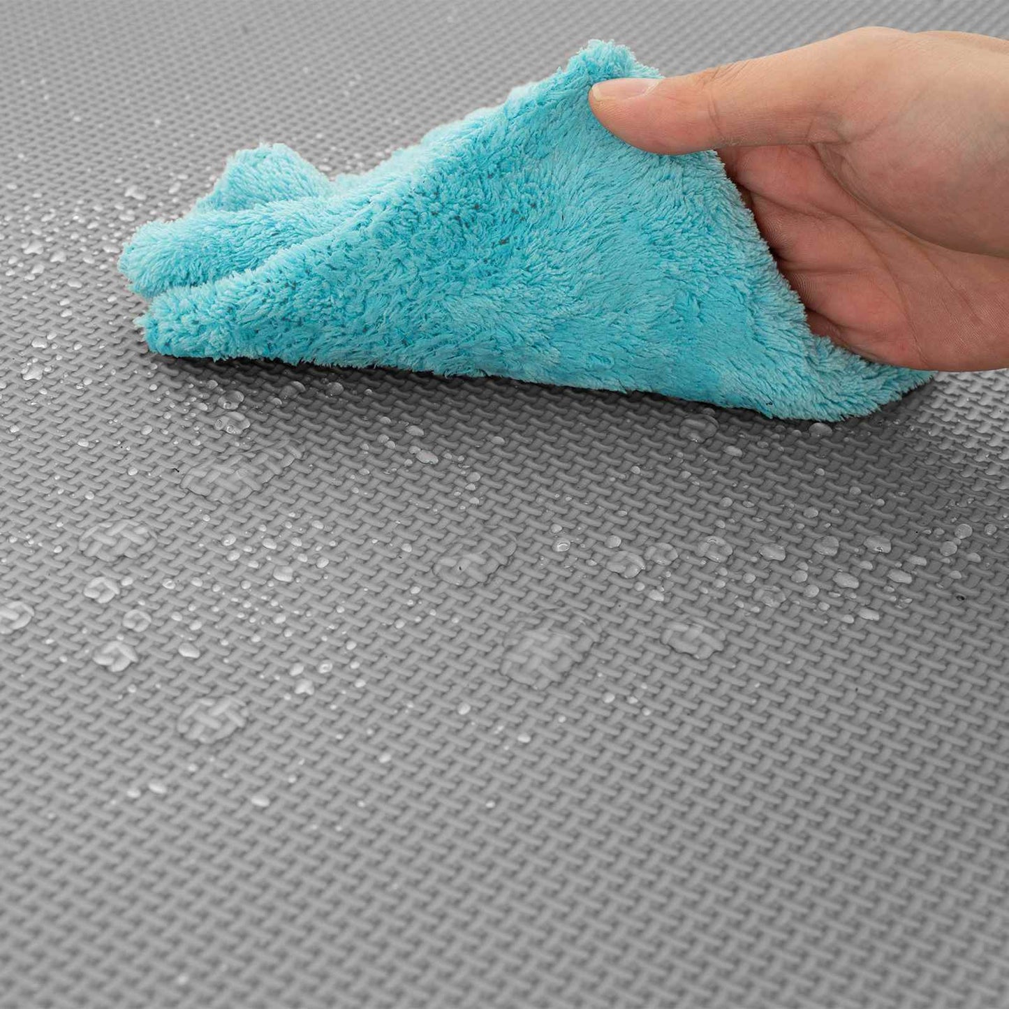 Poolbundmåtte 24 pcs Grå 8,64 m² EVA skum
