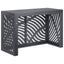 Air Conditioner Cover Antracit 90 x 40 x 60 cm Stål