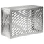 Air Conditioner Cover Sølv 90 x 40 x 60 cm Galvaniseret stål