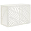 Air Conditioner Cover Hvid 100 x 50 x 70 cm Stål