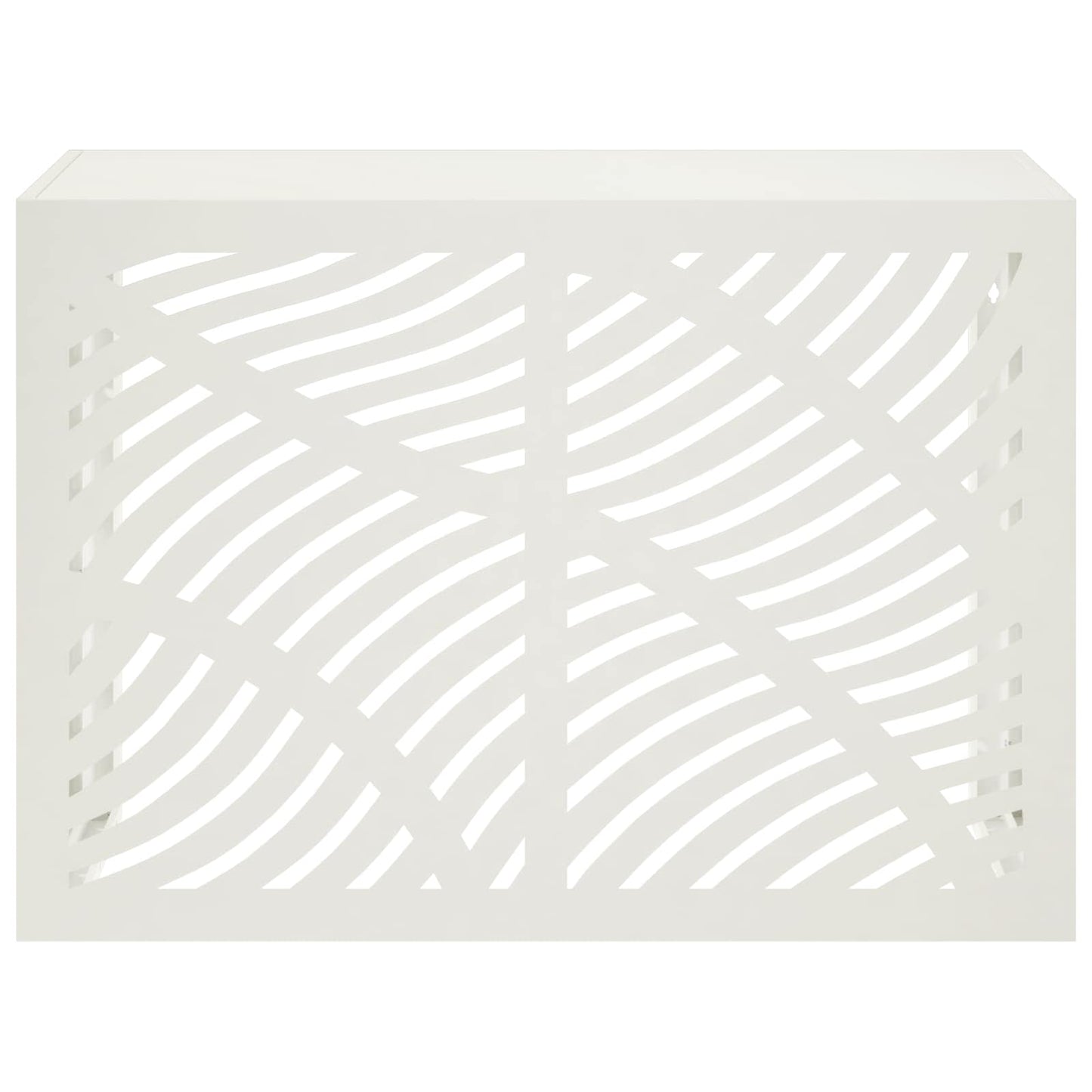 Air Conditioner Cover Hvid 100 x 50 x 70 cm Stål