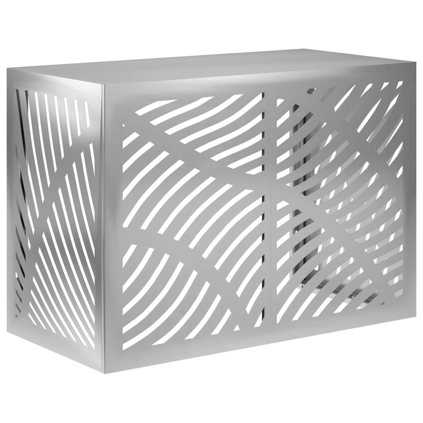 Air Conditioner Cover Sølv 100 x 50 x 70 cm Galvaniseret stål