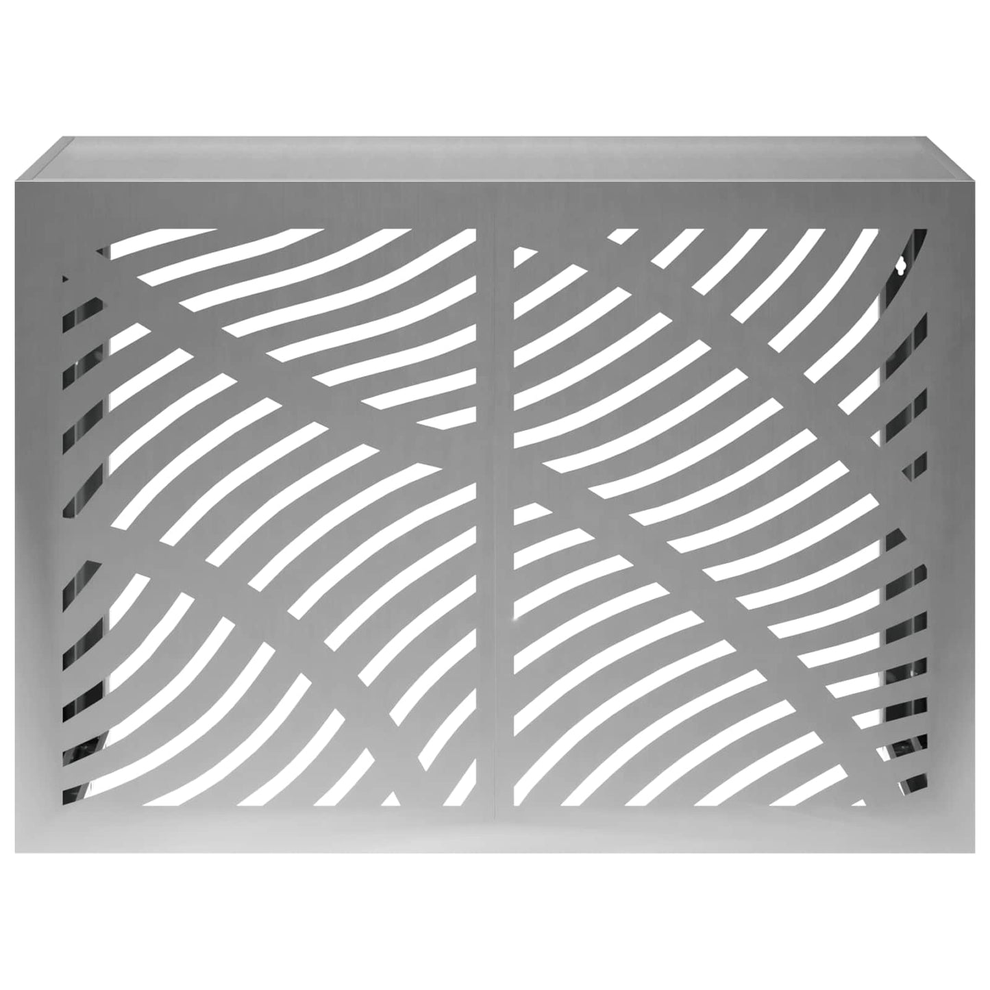 Air Conditioner Cover Sølv 100 x 50 x 70 cm Galvaniseret stål