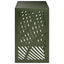 Air Conditioner Cover Olivengrøn 110 x 50 x 80 cm Stål