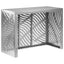 Air Conditioner Cover Sølv 110 x 50 x 80 cm Galvaniseret stål