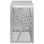 Air Conditioner Cover Sølv 110 x 50 x 80 cm Galvaniseret stål