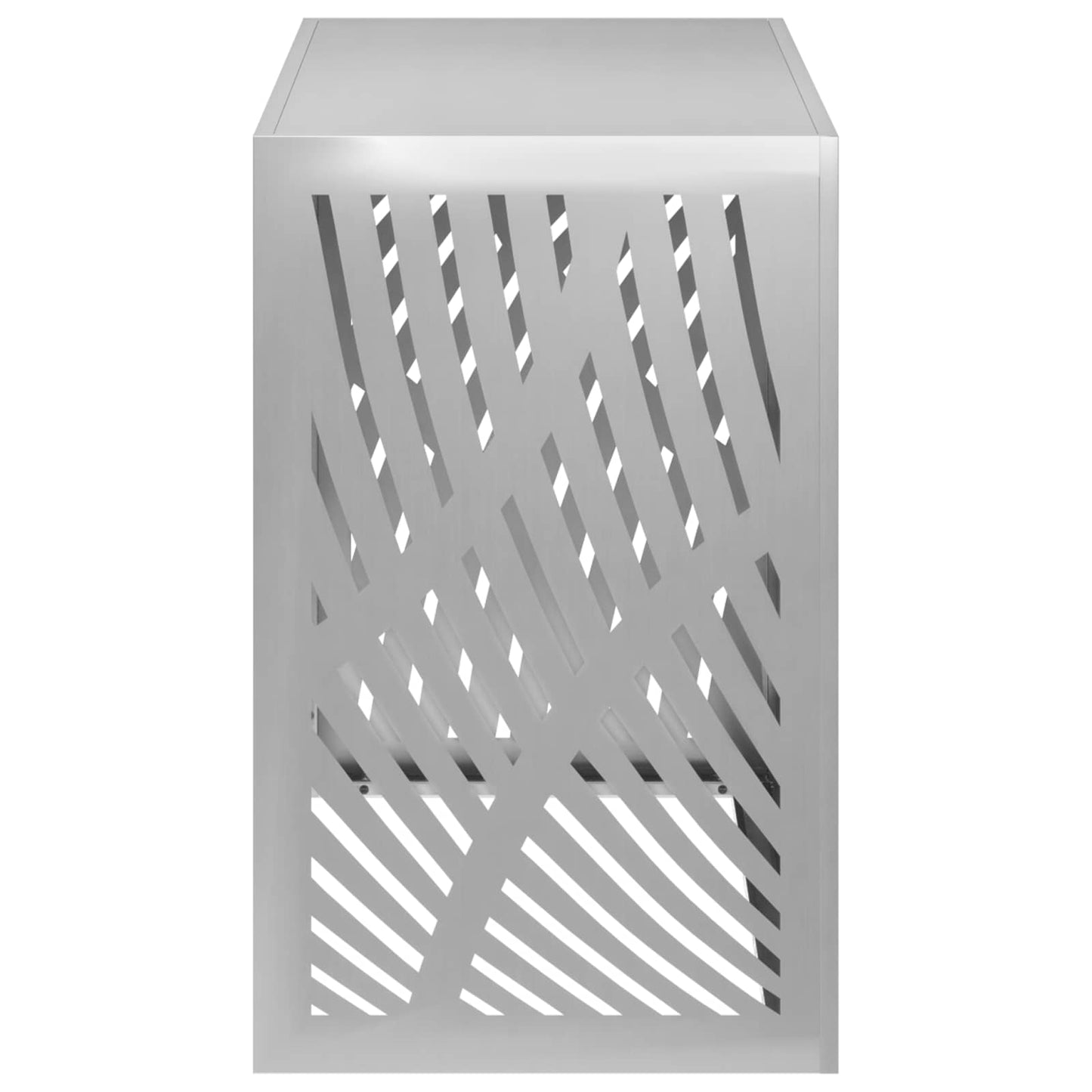 Air Conditioner Cover Sølv 110 x 50 x 80 cm Galvaniseret stål